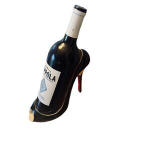 Wild Eye Designs High Heel Wine Bottle Holder Red Sole Shoe Kitchen Bar Decor